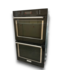 56524 Black Double Electric Wall Oven 30"