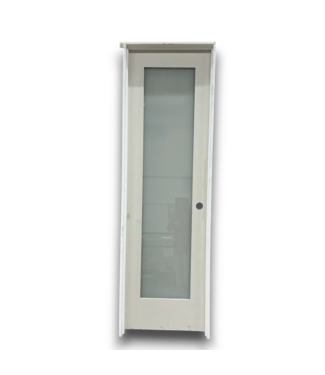 Bud's Warehouse 56529 24 X 80 Prehung Full Glass Interior Door Solid