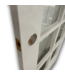 56533 30 X 80 White Full Grid Glass Interior Door Slab