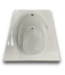 56540 Projecta Acrylic Rh Oval In Rectangle Drop-in Whirlpool Bathtub