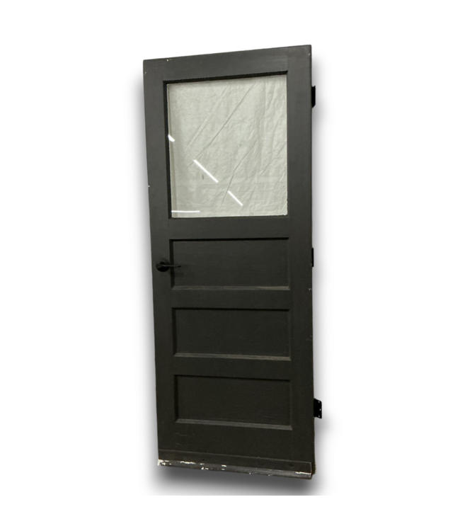 56545 32 X 80 Half light 3 panel exterior door slab