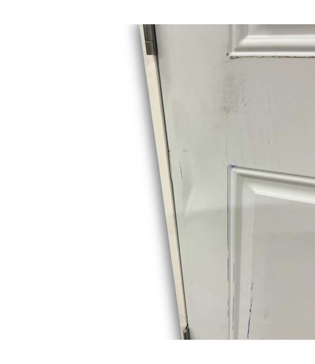 56535 32 X 80 Prehung 6 Panel White Exterior Door