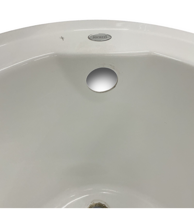 56539 Signature Oval Whirlpool White Bathtub Right Drain