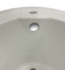 56539 Signature Oval Whirlpool White Bathtub Right Drain