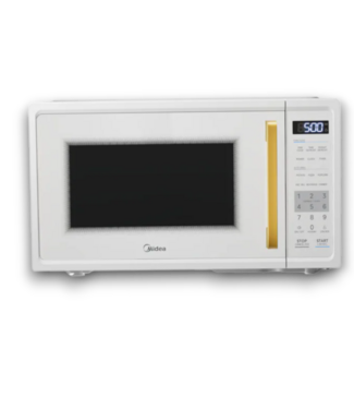 Bud's Warehouse 56542 White & Gold Countertop Microwave