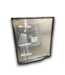 56547 Black Beveled Aluminum Framed Mirrors 2-pc