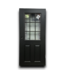 56549 34 X 73 Black Half Light Exterior Prehung Door