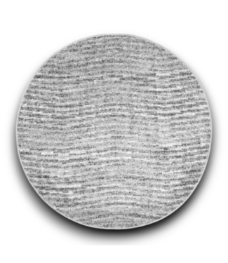 Bud's Warehouse 56563 Smoky Gray Round Area Rug 4'