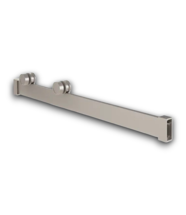 56564 Everedge Brushed Nickel Frameless Sliding Shower Door