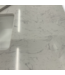 56548 White Bathroom Vanity W/stone Top 36"