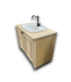 56576 39 X 31 Cream Distressed Bathroom Vanity