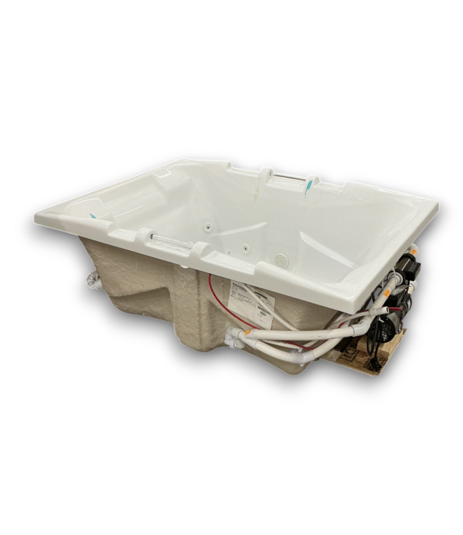 56587 Acrylic Rectangle Drop-in Whirlpool Tub 42" X 60"