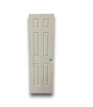Bud's Warehouse 56592 24 X 80 Primed 6 Panel Interior Door Slab