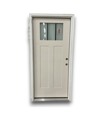 Bud's Warehouse 56595 36 X 80 Prehung Top Light Exterior Door