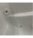 56587 Acrylic Rectangle Drop-in Whirlpool Tub 42" X 60"