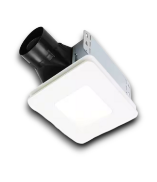 Bud's Warehouse 56607 Bathroom Exhaust Fan W/led Light