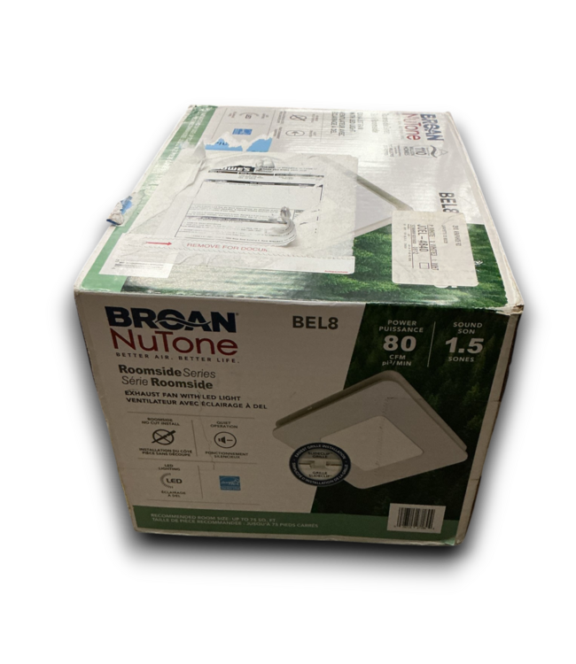 56607 Bathroom Exhaust Fan W/led Light