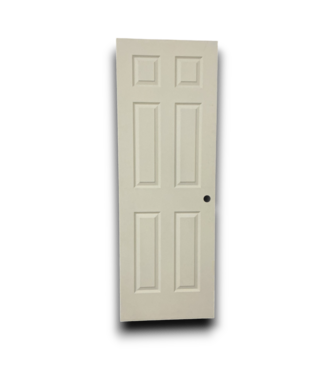 Bud's Warehouse 56622 28 X 80 primed 6 panel interior door slab