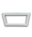 56625 White Countertop Microwave W/trim Kit