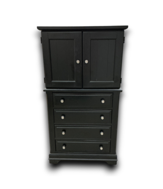 Bud's Warehouse 56629 Black Freestanding Dresser 32.25"