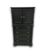 56629 Black Freestanding Dresser 32.25"