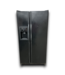 56633 Black Side By Side Refrigerator 33.5"w