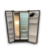 56633 Black Side By Side Refrigerator 33.5"w
