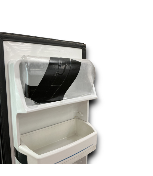 56633 Black Side By Side Refrigerator 33.5"w