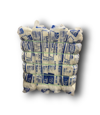 Bud's Warehouse 56646 Sound Control R-19 Wall Unfaced Fiberglass Batt Insulation 4 Pack