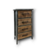 56649 Brown 4-drawer Accent Chest