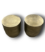 56653 Metal Drum Side Tables Set Of 2
