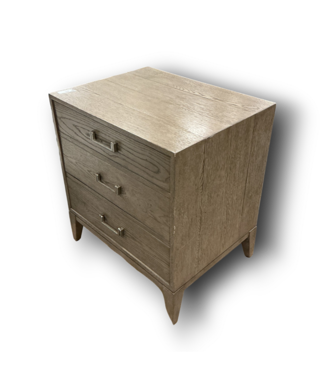 56654 Distressed Oak Nightstand Table 26"w