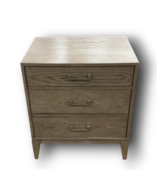 Bud's Warehouse 56654 Distressed Oak Nightstand Table 26"w