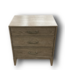 56654 Distressed Oak Nightstand Table 26"w