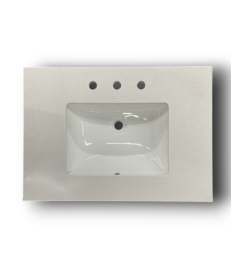 Bud's Warehouse 56655 Lightest Grey Drop-in Sink Top 31"