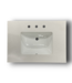 56655 Lightest Grey Drop-in Sink Top 31"