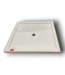 56656 Slimline Center White Rectangle Shower Base