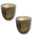 56653 Metal Drum Side Tables Set Of 2