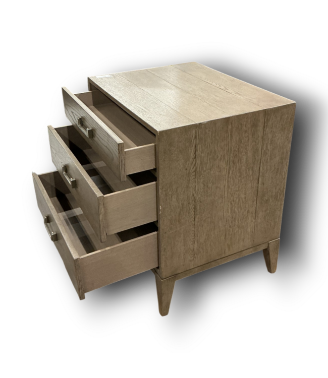 56654 Distressed Oak Nightstand Table 26"w