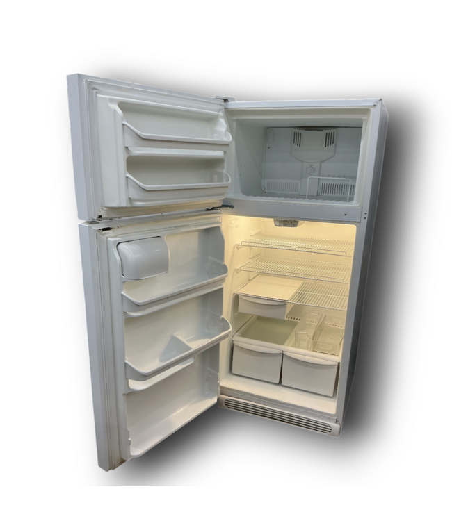 56664 White Top Freezer Refrigerator