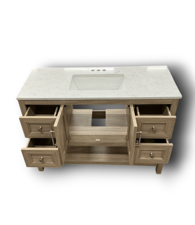 56679 Ash Bathroom Vanity 48"