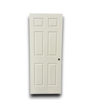Bud's Warehouse 56682 32 X 80 Primed 6 Panel Interior Door Slab