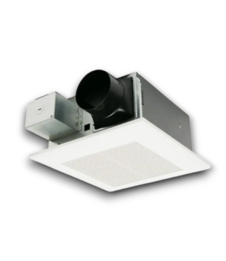 Bud's Warehouse 56698 White Bathroom Fan With Humidity Sensor