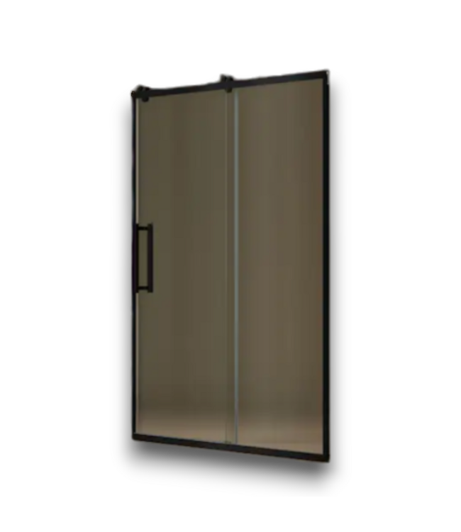 56705 Matte Black 56 To 60 X 76 Framless Shower Door