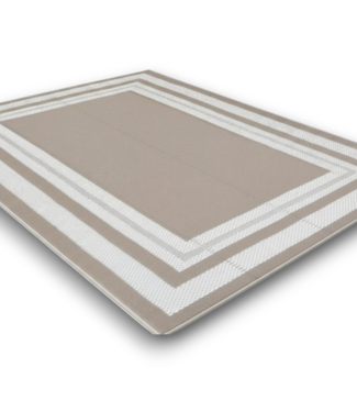 Bud's Warehouse 56704 10x14 Large Plastic Straw Outdoor Area Rug