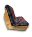 56706 Wooden Frame Futon With Southwestern-style Pattern Mattress Cover