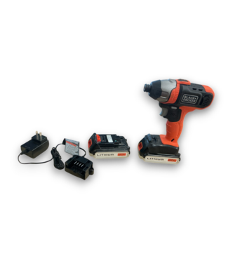 Bud's Warehouse 56711 20v Max Cordless Impact Driver With Charger