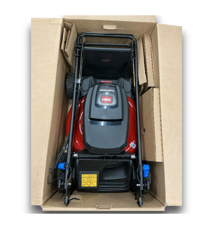 56702 Recycler Self Propelled Battery Walk Mower With Battery & Charger