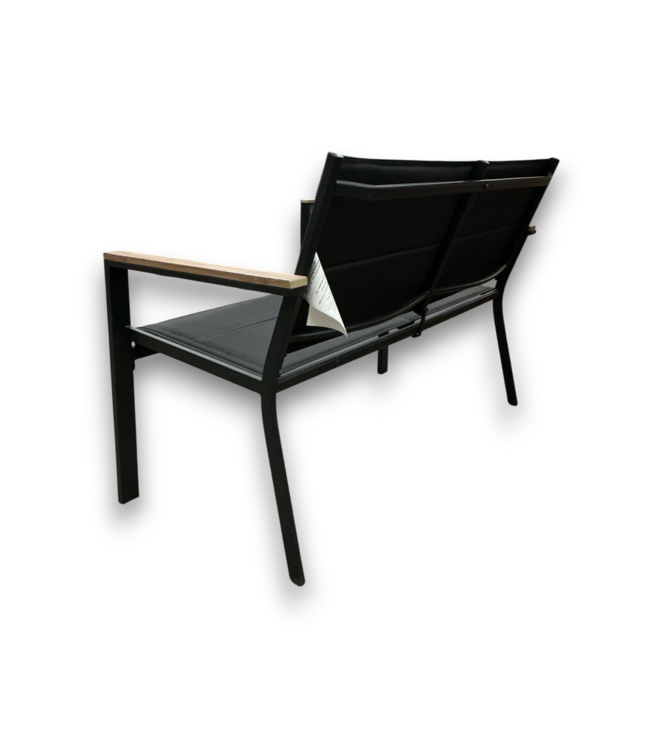 56709 Black Outdoor Furniture - Chairs & Cofee Table