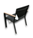 56709 Black Outdoor Furniture - Chairs & Cofee Table